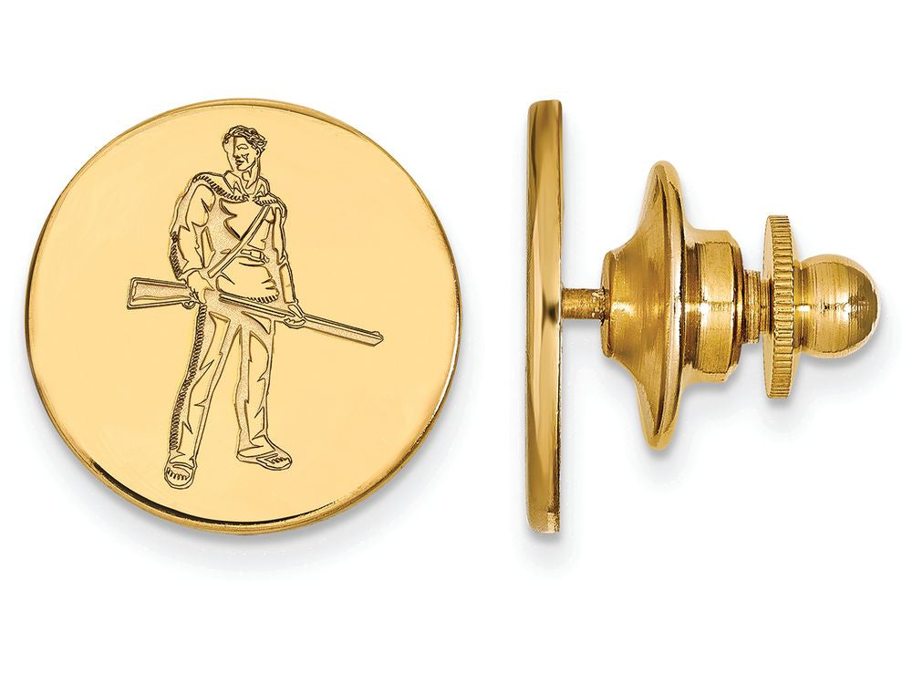 14k Yellow Gold Logoart West Virginia University Lapel Pin