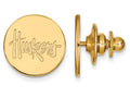 14k Yellow Gold Logoart University Of Nebraska Lapel Pin