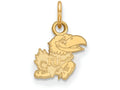 14k Yellow Gold Logoart University Of Kansas Extra Small Pendant