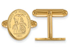 14k Yellow Gold Logoart University Of South Carolina Crest Cuff Link