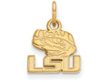 14k Yellow Gold Logoart Louisiana State University Extra Small Pendant