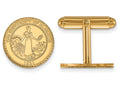 14k Yellow Gold Logoart University Of Alabama Crest Cuff Link