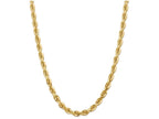 FJC Finejewelers 20 Inch 14k 7mm bright-cut Rope Chain Necklace