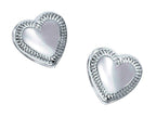 FJC Finejewelers 925 Sterling Silver Small Heart Earrings