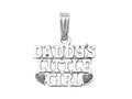FJC Finejewelers 925 Sterling Silver Small Daddys Little Girl Pendant Necklace on 14 Inch Chain
