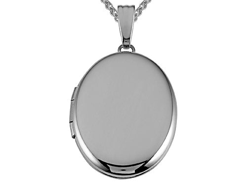FJC Finejewelers Medium Oval Locket Pendant Necklace