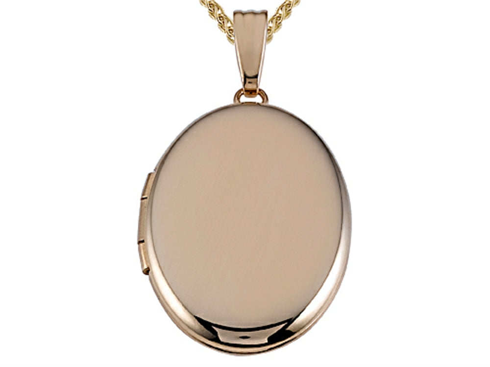 FJC Finejewelers Medium Oval Locket Pendant Necklace
