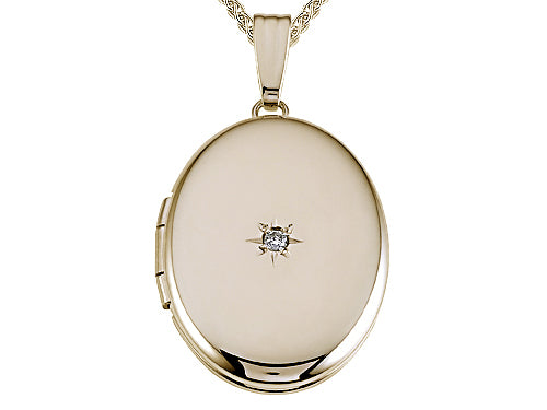 FJC Finejewelers Medium Oval Locket Pendant Necklace