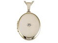 FJC Finejewelers Large Oval Locket Pendant Necklace