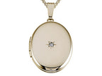 FJC Finejewelers Extra Large Oval Locket Pendant Necklace