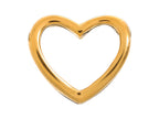 Endless Jewelry Open Heart Gold-Tone Finish