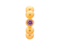 Endless Jewelry Amethyst Flashy Dot Amethyst Cubic Zirconia Gold-Tone Finish