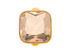 Endless Jewelry Big Rose Cube Rose Crystal Gold-Tone Finish