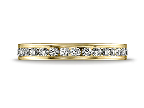 Benchmark® 3mm Round Diamonds Eternity Wedding Band Ring