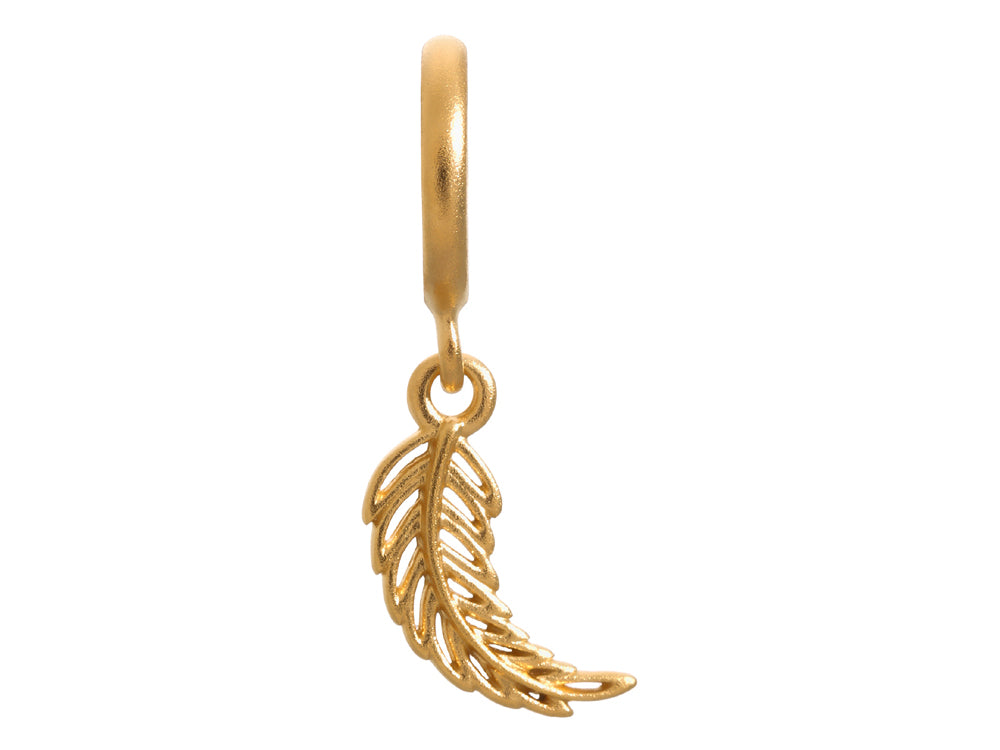 Endless Jewelry Feather Gold-Tone Finish