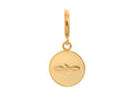 Endless Jewelry Cream Endless Coin Cream Enamel Gold-Tone Finish