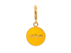 Endless Jewelry Sun Endless Coin Sun Enamel Gold-Tone Finish