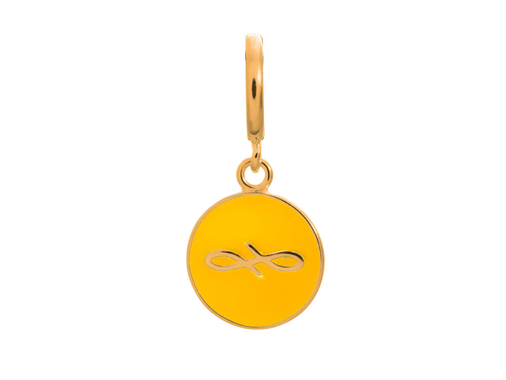 Endless Jewelry Sun Endless Coin Sun Enamel Gold-Tone Finish