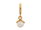 Endless Jewelry White Apple Pearl White Pearl Gold-Tone Finish