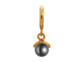 Endless Jewelry Black Apple Pearl Black Pearl Gold-Tone Finish