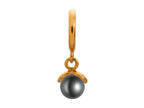Endless Jewelry Black Apple Pearl Black Pearl Gold-Tone Finish