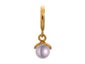 Endless Jewelry Purple Apple Pearl Purple Pearl Gold-Tone Finish
