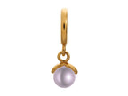 Endless Jewelry Purple Apple Pearl Purple Pearl Gold-Tone Finish