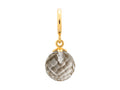 Endless Jewelry Smokey Love Drop Smokey Crystal Gold-Tone Finish