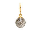 Endless Jewelry Smokey Love Drop Smokey Crystal Gold-Tone Finish
