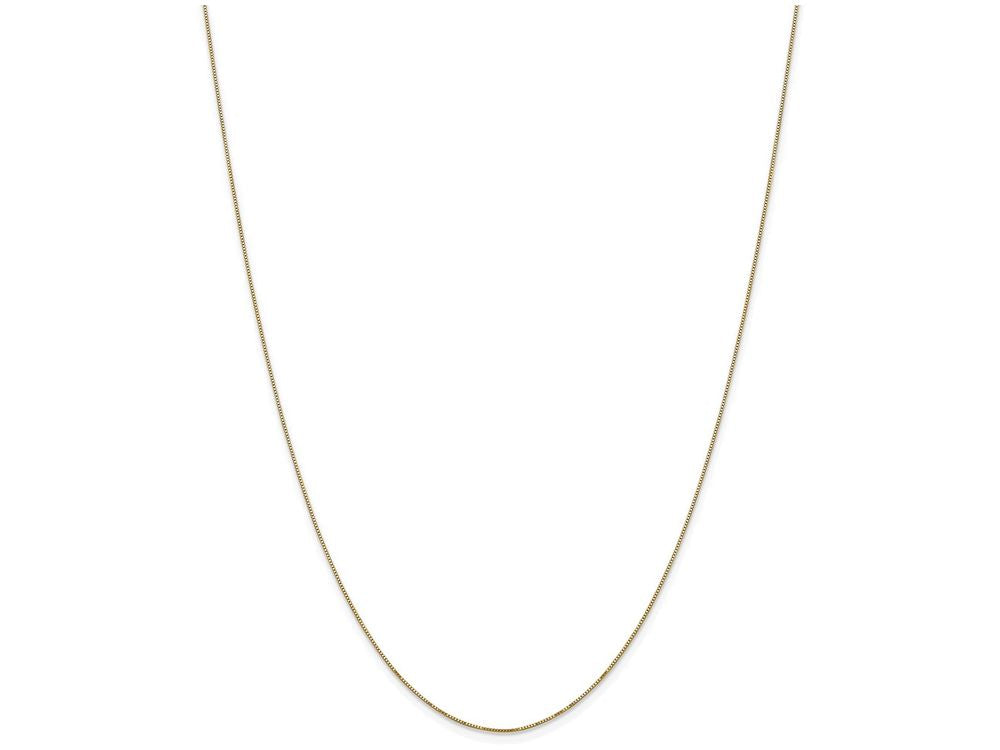 FJC Finejewelers 16 Inch 14k Yellow Gold Carded .5mm Box Chain Necklace