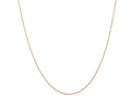FJC Finejewelers 14k Rose Gold .5 Mm Cable Rope Chain (carded)