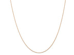 FJC Finejewelers 14k Rose Gold .5 Mm Cable Rope Chain (carded)