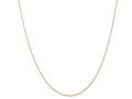FJC Finejewelers 14k Rose Gold .5 Mm Cable Rope Chain (carded)