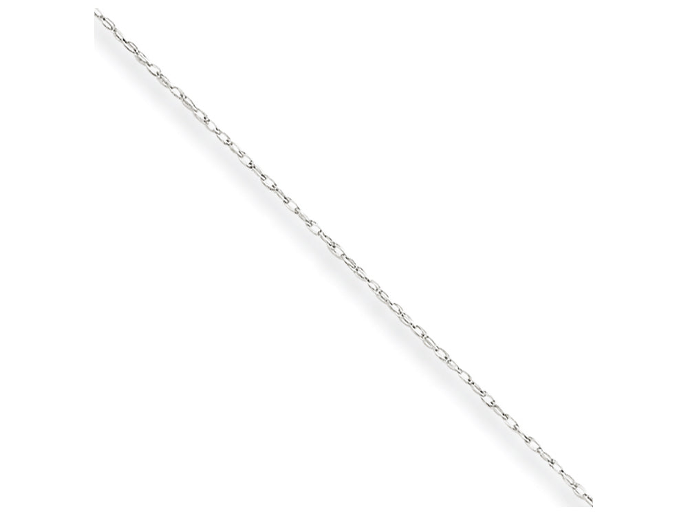 FJC Finejewelers 20 Inch 14k White Gold (carded) Cable Rope Chain Necklace