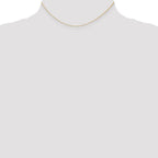 FJC Finejewelers 14 kt Yellow Gold .5 Mm Cable Rope Chain (carded)