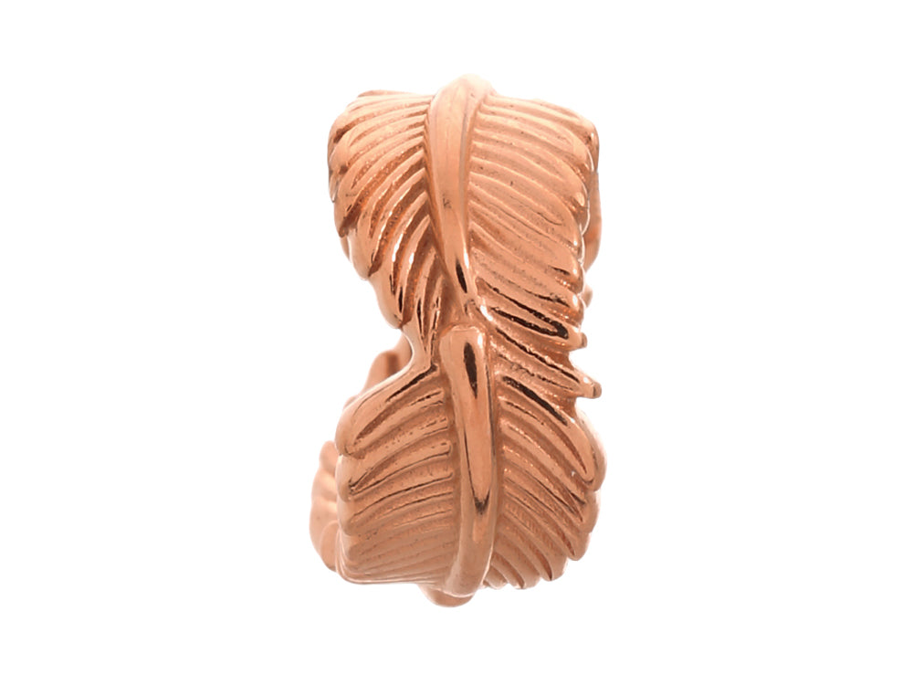 Endless Jewelry Leaf Rose Gold-Tone Finish