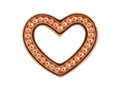 Endless Jewelry Heart Dots Rose Gold-Tone Finish