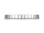 Benchmark® 2mm High Polished Carved Design Wedding Band Ring