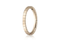 Benchmark® 2mm High Polished Carved Design Wedding Band Ring
