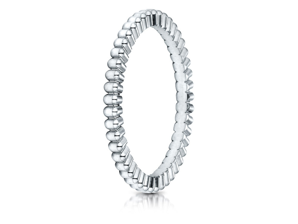 Benchmark® 14k Gold 2mm Gear Cut Design Wedding Band Ring