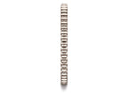 Benchmark® 14k Rose Gold 2mm Gear Cut Design Wedding Band Ring