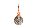 Endless Jewelry Smokey Love Drop Smokey Crystal Rose Gold-Tone Finish