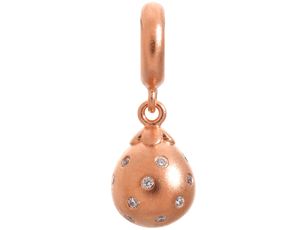 Endless Jewelry White Star Drop White Cubic Zirconia Rose Gold-Tone Finish