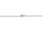 FJC Finejewelers 16 Inch 14k White Gold Carded Curb Chain Necklace