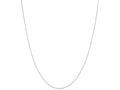 FJC Finejewelers 16 Inch 14k White Gold Carded Curb Chain Necklace