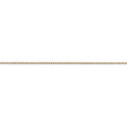 FJC Finejewelers 18 Inch 14k Yellow Gold Carded Curb Chain Necklace