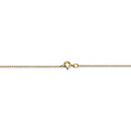 FJC Finejewelers 18 Inch 14k Yellow Gold Carded Curb Chain Necklace