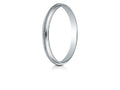 Benchmark® 14k Gold 2mm High Polished Milgrain Center Design Wedding Band Ring