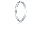 Benchmark® 14k Gold 2mm High Polished Rope Center Design Wedding Band Ring