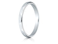Benchmark® 14k Gold 2mm High Polished Faceted Design Wedding Band Ring